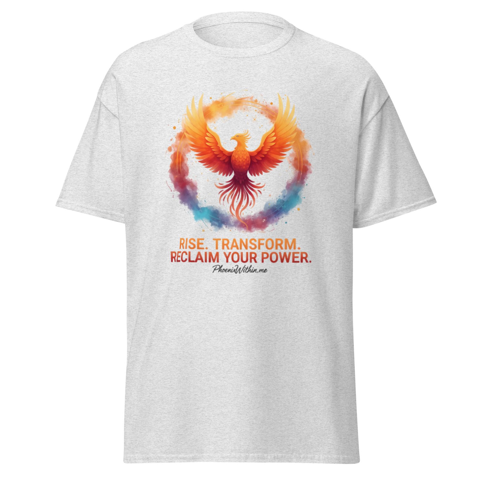 Phoenix Within Transformation Tee - Rise & Reclaim Your Power - Image 6