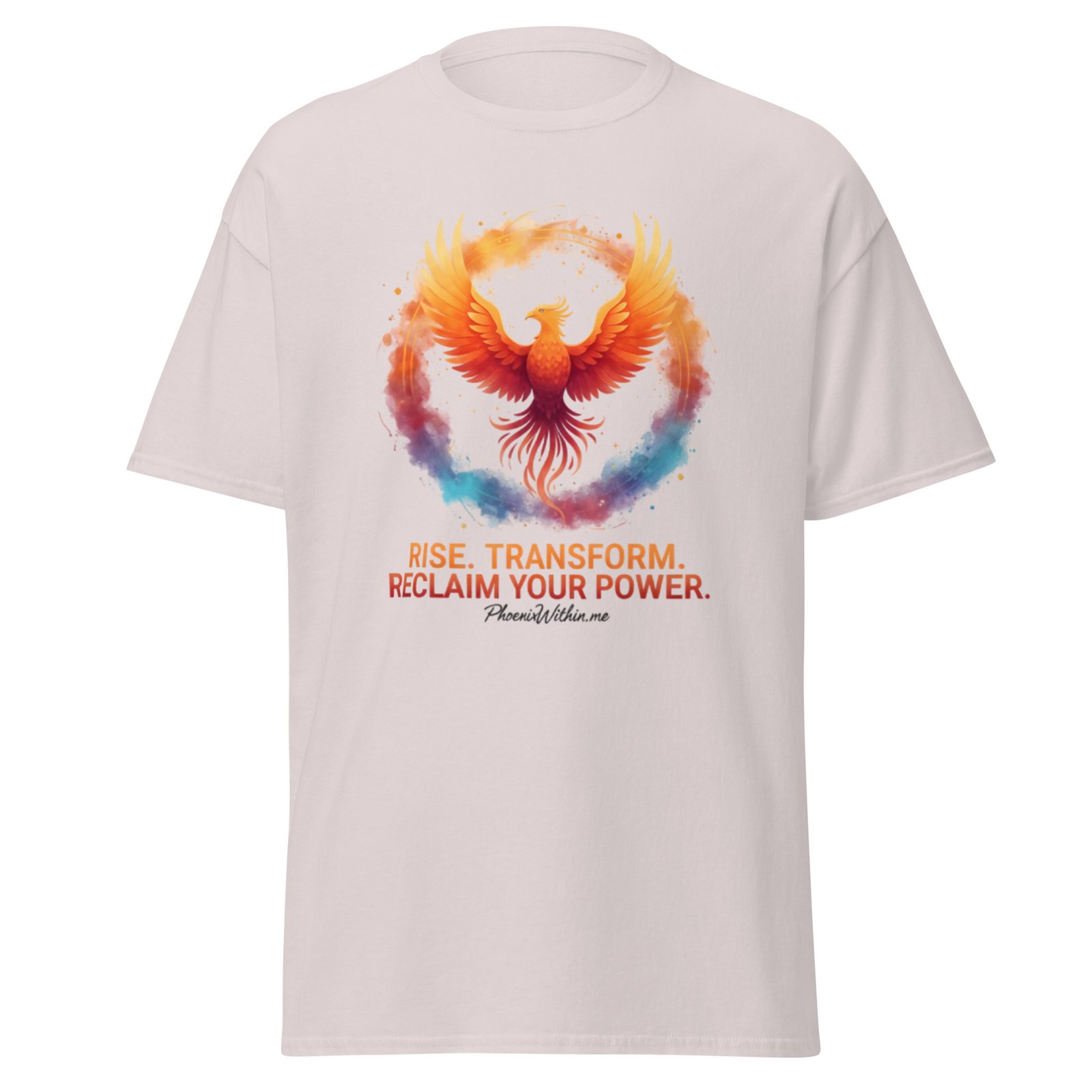 Phoenix Within Transformation Tee - Rise & Reclaim Your Power - Image 4