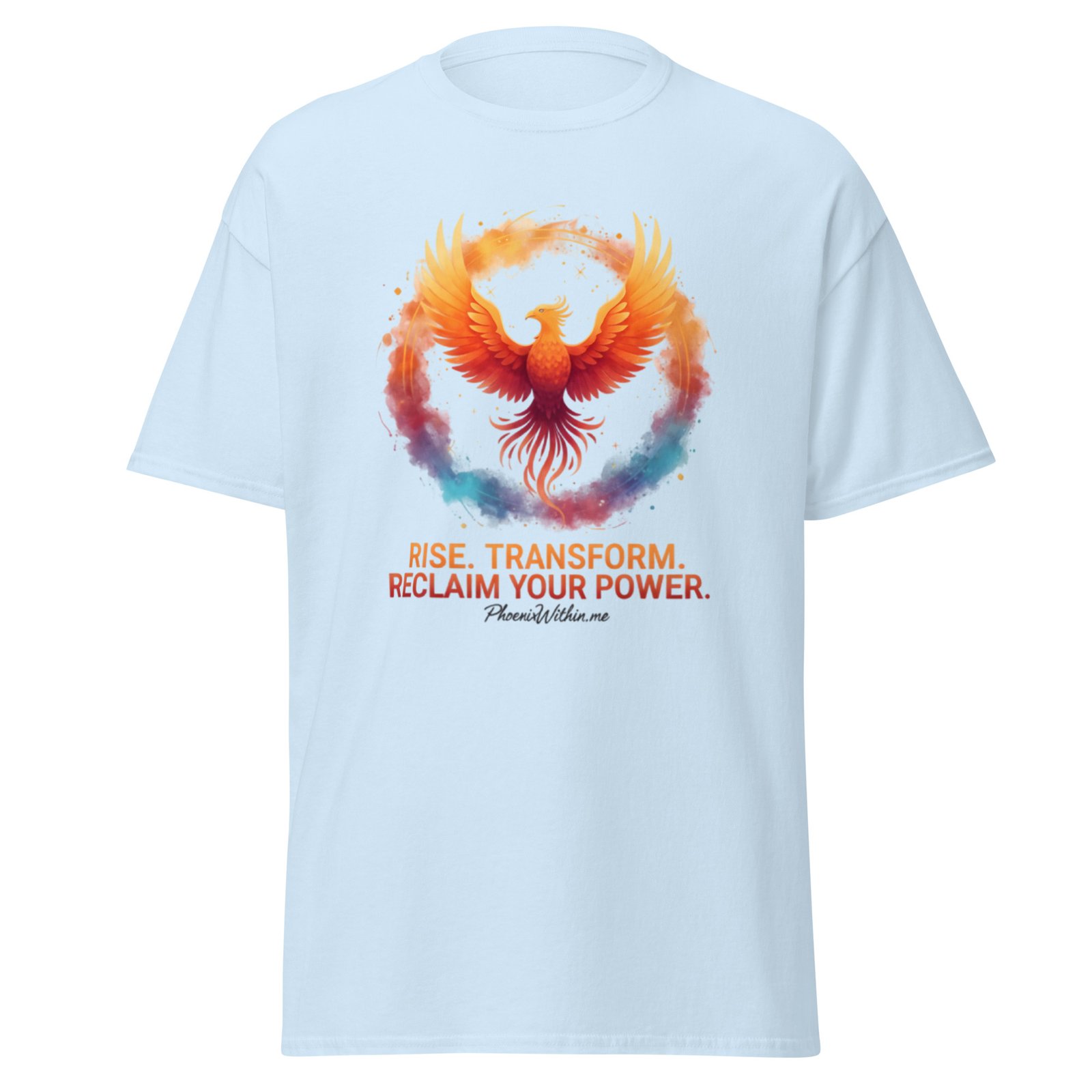 Phoenix Within Transformation Tee - Rise & Reclaim Your Power - Image 5