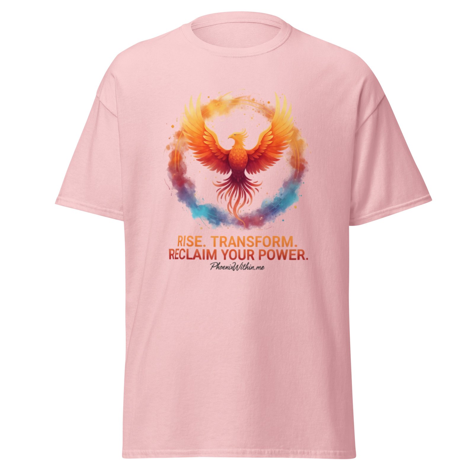 Phoenix Within Transformation Tee - Rise & Reclaim Your Power - Image 3