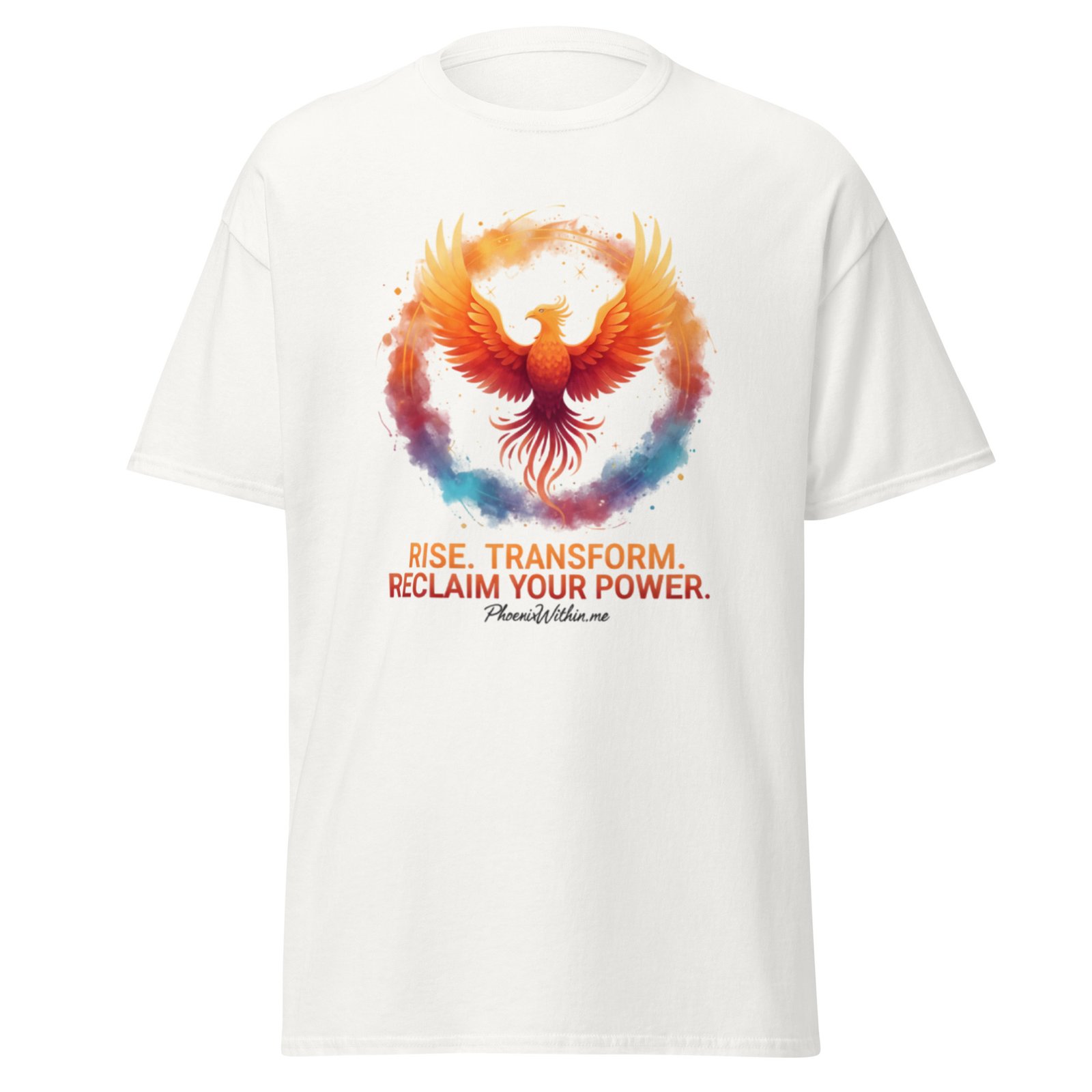 Phoenix Within Transformation Tee - Rise & Reclaim Your Power - Image 7